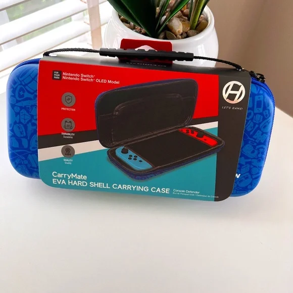 EVA Hard Protective Carry Case Carrying Pouch Shell For Nintendo Switch Console - Picture 1 of 5